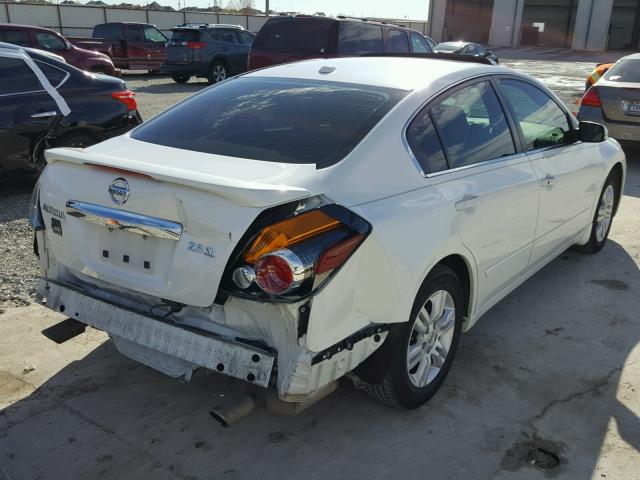 1N4AL2AP7BN461596 - 2011 NISSAN ALTIMA BAS WHITE photo 4