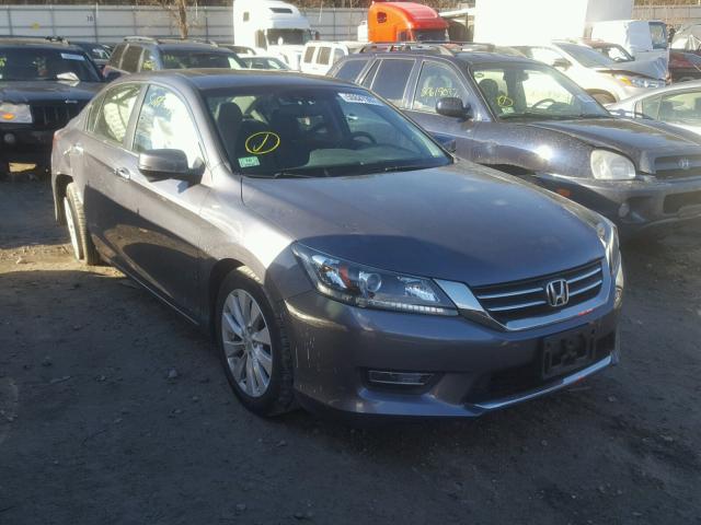 1HGCR2F83DA186176 - 2013 HONDA ACCORD EXL GRAY photo 1