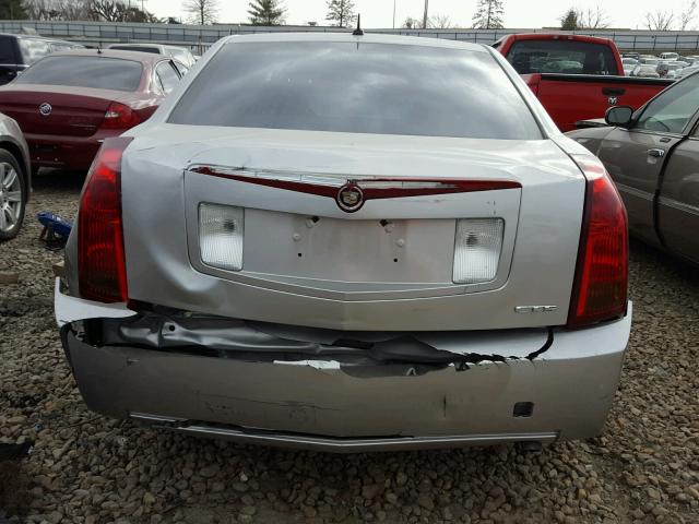 1G6DP567450180396 - 2005 CADILLAC CTS HI FEA SILVER photo 9