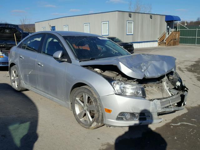 1G1PG5SCXC7169963 - 2012 CHEVROLET CRUZE LT SILVER photo 1