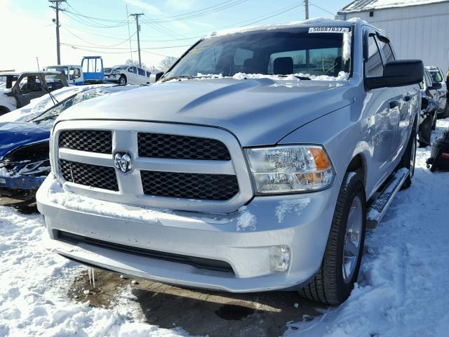 1C6RR6KT7GS183491 - 2016 RAM 1500 ST SILVER photo 2