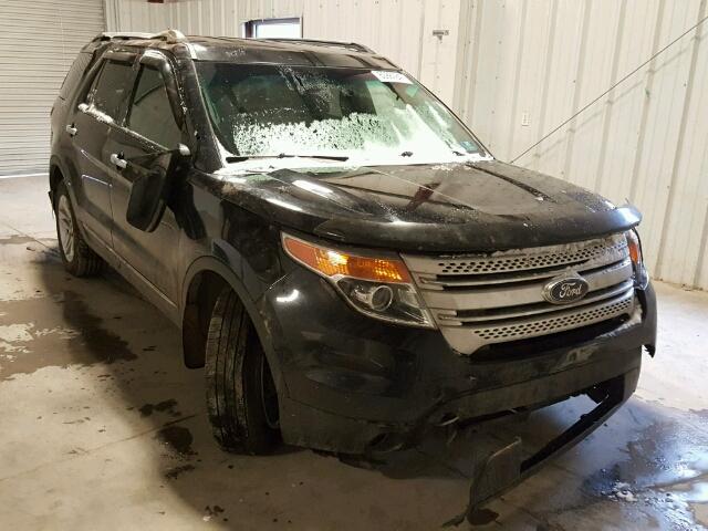 1FMHK8D8XCGA53341 - 2012 FORD EXPLORER X BLACK photo 1