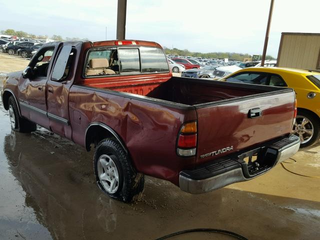 5TBRN34193S378101 - 2003 TOYOTA TUNDRA ACC MAROON photo 3