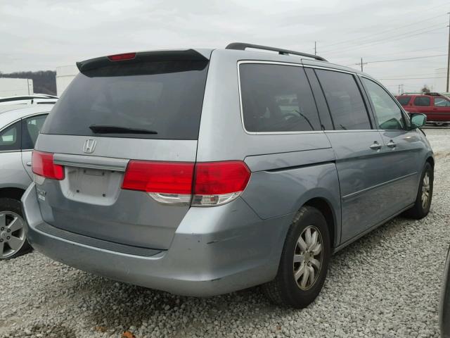 5FNRL38739B005029 - 2009 HONDA ODYSSEY EX SILVER photo 4