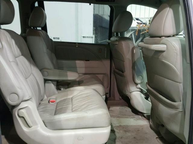 5FNRL38739B005029 - 2009 HONDA ODYSSEY EX SILVER photo 6