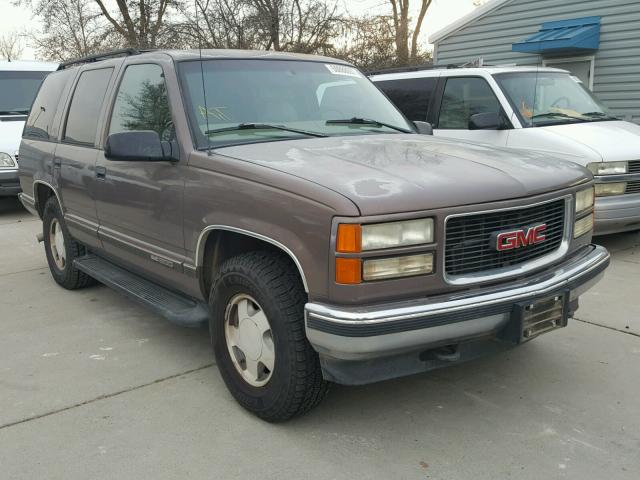 1GKEK13R4VJ744688 - 1997 GMC YUKON BEIGE photo 1