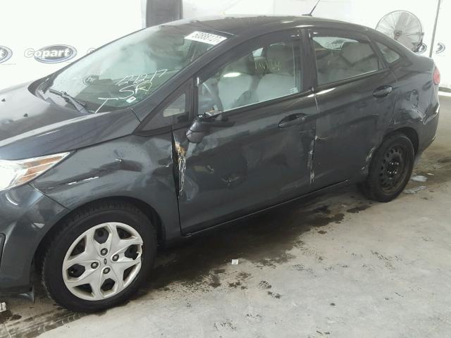 3FADP4AJ2BM181524 - 2011 FORD FIESTA S CHARCOAL photo 9