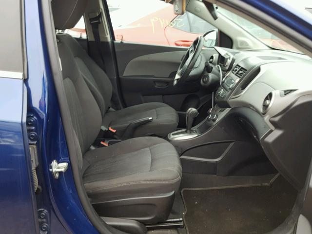 1G1JC5SH0E4178060 - 2014 CHEVROLET SONIC LT BLUE photo 5