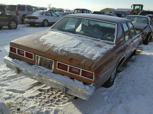 1L69G9J252076 - 1979 CHEVROLET IMPALA BROWN photo 4