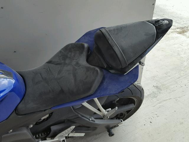 JYARJ16E39A013857 - 2009 YAMAHA YZFR6 BLUE photo 6