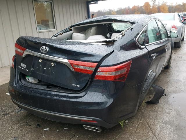 4T1BK1EBXGU199429 - 2016 TOYOTA AVALON XLE BLACK photo 4