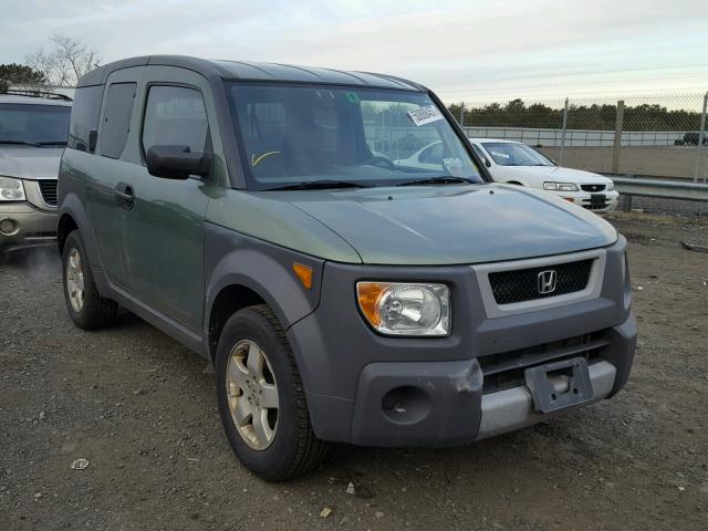 5J6YH27654L030241 - 2004 HONDA ELEMENT EX GREEN photo 1