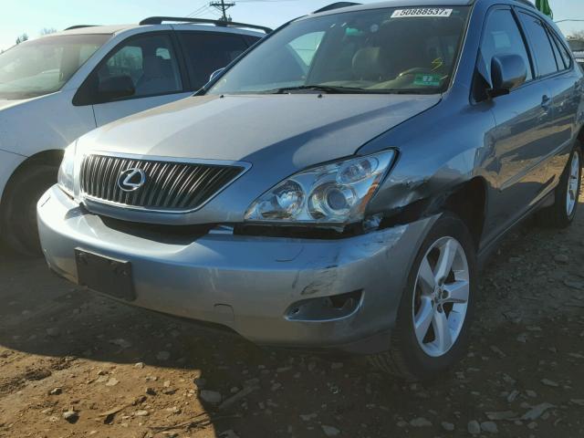 2T2HA31UX5C078572 - 2005 LEXUS RX 330 BLUE photo 9