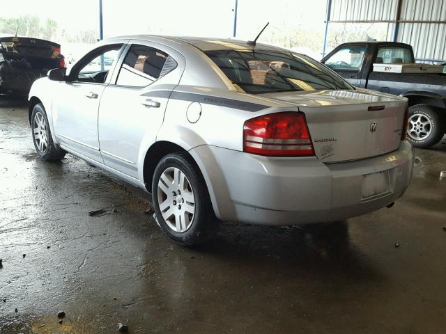 1B3LC46B39N566028 - 2009 DODGE AVENGER SE SILVER photo 3