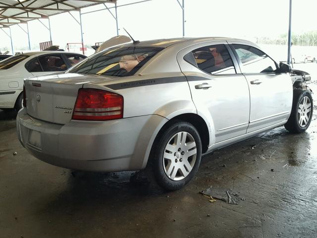 1B3LC46B39N566028 - 2009 DODGE AVENGER SE SILVER photo 4