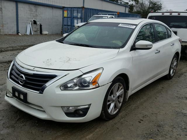 1N4AL3AP4EC318224 - 2014 NISSAN ALTIMA 2.5 WHITE photo 2