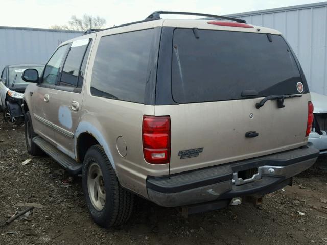 1FMRU18W1WLA71852 - 1998 FORD EXPEDITION GOLD photo 3