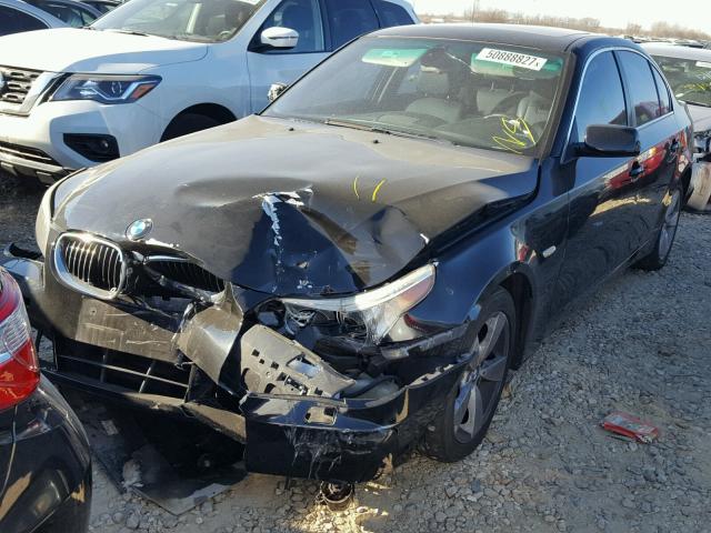 WBANF73576CU19195 - 2006 BMW 530 XI BLACK photo 2