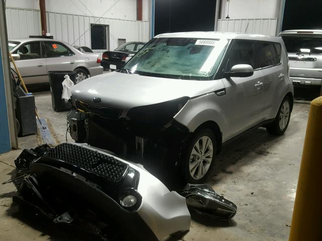 KNDJP3A58G7853260 - 2016 KIA SOUL + SILVER photo 2