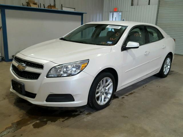1G11D5SR0DF153734 - 2013 CHEVROLET MALIBU 1LT WHITE photo 2