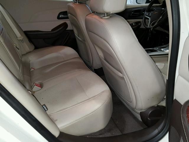 1G11D5SR0DF153734 - 2013 CHEVROLET MALIBU 1LT WHITE photo 6