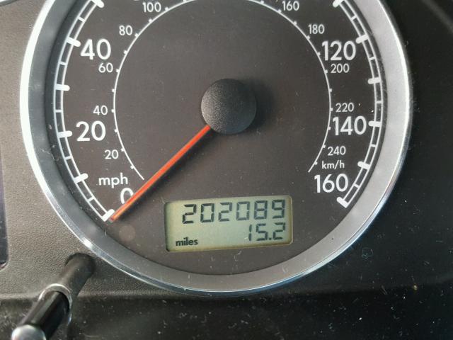 WVWRH63B33P431055 - 2003 VOLKSWAGEN PASSAT GLX GRAY photo 8