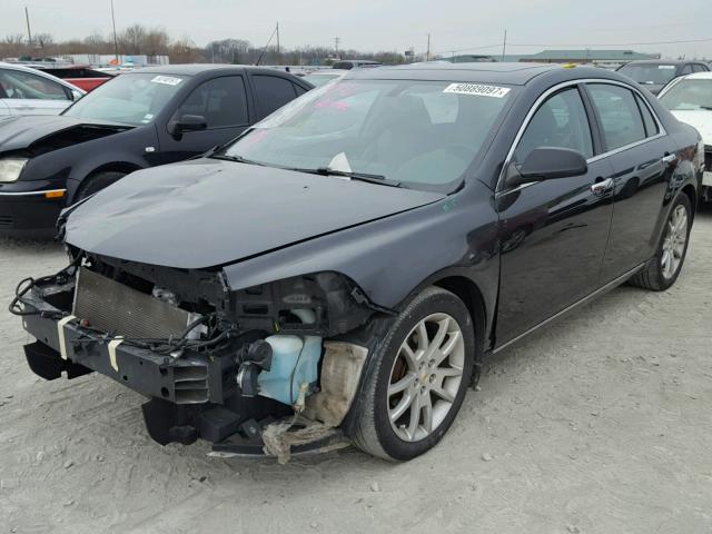 1G1ZE5E77BF229957 - 2011 CHEVROLET MALIBU LTZ CHARCOAL photo 2