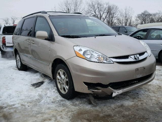 5TDBA22C66S067555 - 2006 TOYOTA SIENNA XLE TAN photo 1