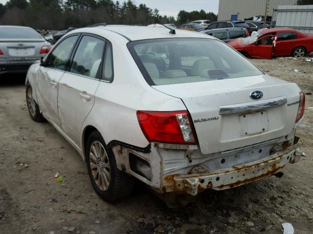 JF1GE60699H516952 - 2009 SUBARU IMPREZA 2. WHITE photo 3