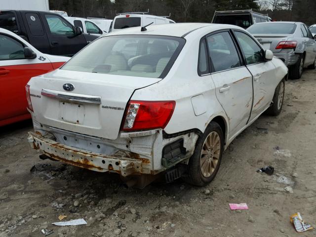 JF1GE60699H516952 - 2009 SUBARU IMPREZA 2. WHITE photo 4