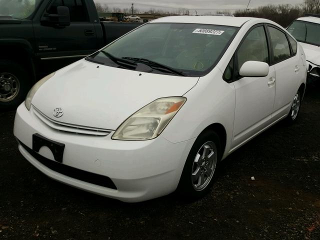 JTDKB20U753120577 - 2005 TOYOTA PRIUS WHITE photo 2