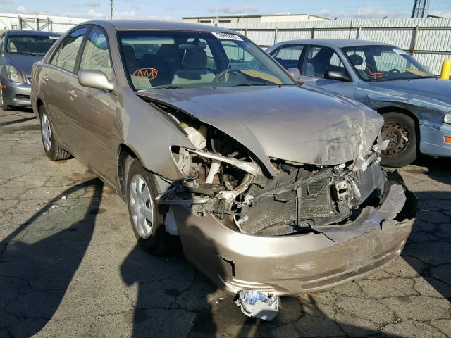 4T1BE32K43U743246 - 2003 TOYOTA CAMRY LE ოქროსფერი ფოტო 1