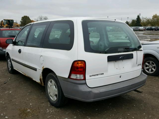 2FTZA54423BB09559 - 2003 FORD WINDSTAR WHITE photo 3