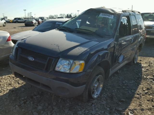 1FMYU60E93UA95348 - 2003 FORD EXPLORER S BLUE photo 2