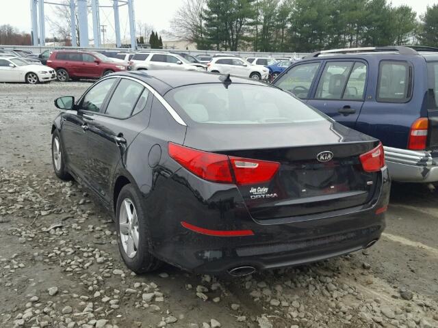 5XXGM4A71FG384559 - 2015 KIA OPTIMA LX BLACK photo 3