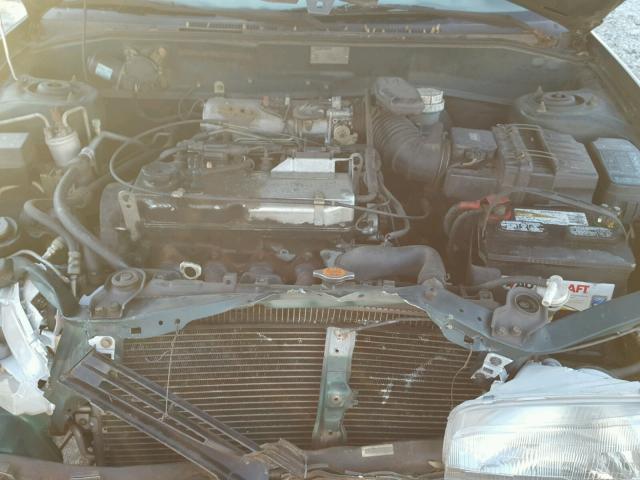 JA3AY26CX1U010652 - 2001 MITSUBISHI MIRAGE ES GREEN photo 7