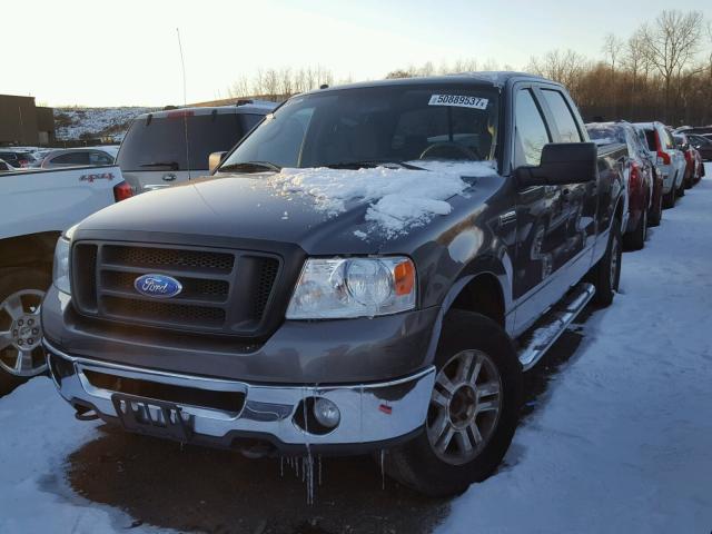 1FTPW14578FA49844 - 2008 FORD F150 SUPER BLACK photo 2