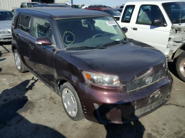 JTLKE50E281038651 - 2008 SCION XB PURPLE photo 1