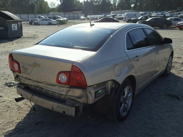 1G1ZC5EB8AF117984 - 2010 CHEVROLET MALIBU 1LT 棕色 照片 4