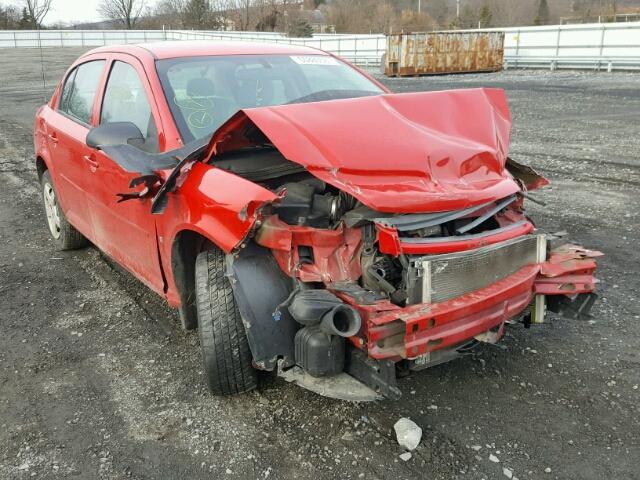 1G1AK58F587279462 - 2008 CHEVROLET COBALT LS RED photo 1