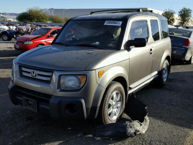 5J6YH28738L000149 - 2008 HONDA ELEMENT EX CHARCOAL photo 2