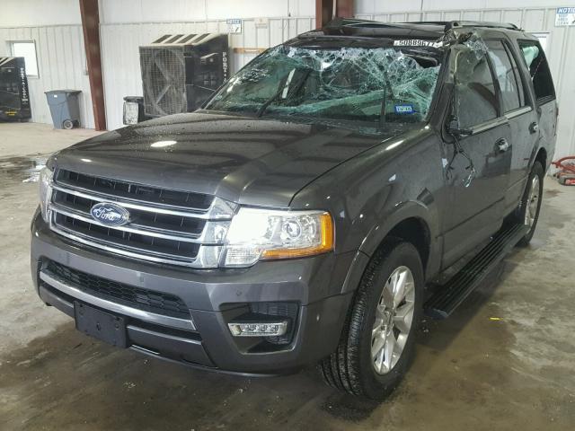 1FMJU1KT1HEA77556 - 2017 FORD EXPEDITION GRAY photo 2