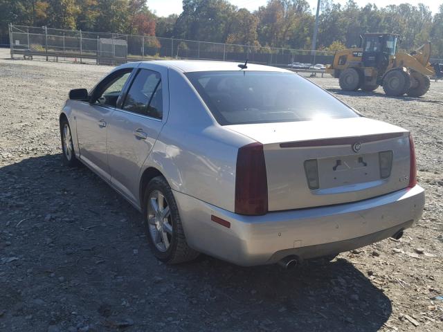 1G6DW677650129196 - 2005 CADILLAC STS SILVER photo 3