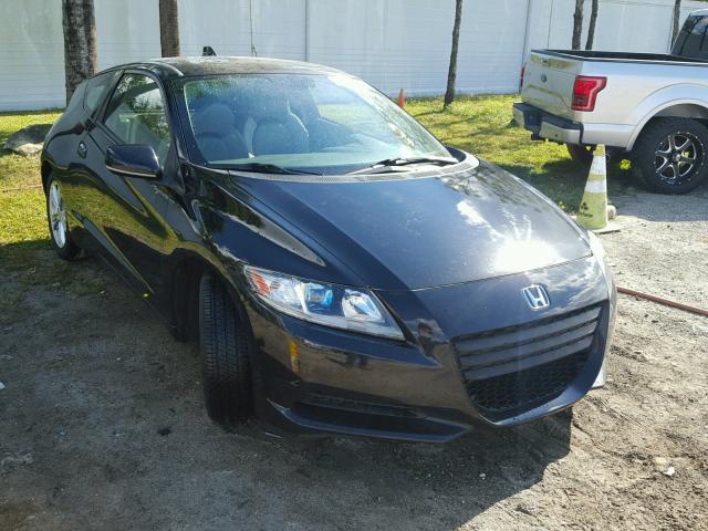 JHMZF1D43CS001014 - 2012 HONDA CR-Z BLACK photo 1