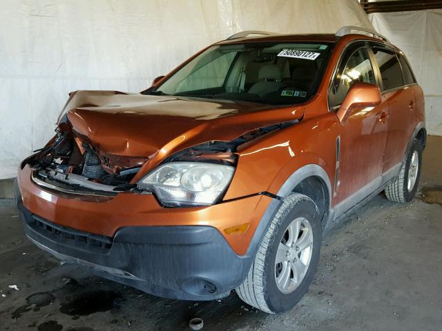 3GSDL43N78S518428 - 2008 SATURN VUE XE ORANGE photo 2