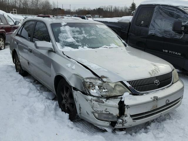 4T1BF28B5YU105738 - 2000 TOYOTA AVALON XL SILVER photo 1