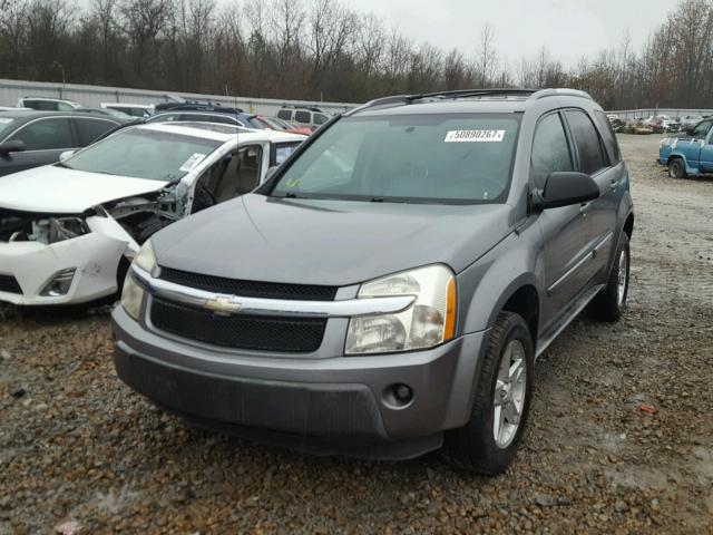 2CNDL73FX56161399 - 2005 CHEVROLET EQUINOX LT GRAY photo 2