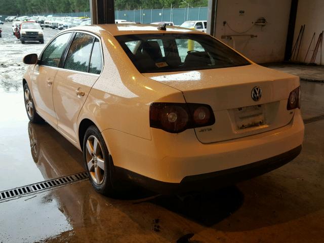 3VWRZ71K79M055770 - 2009 VOLKSWAGEN JETTA SE WHITE photo 3