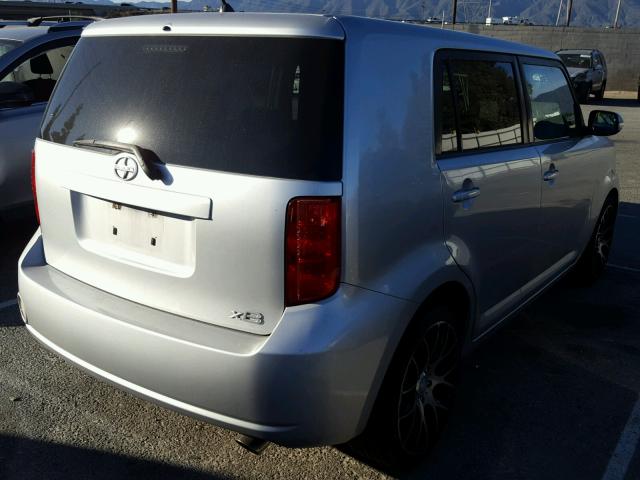 JTLKE50E181041217 - 2008 TOYOTA SCION XB Gümüş foto 4