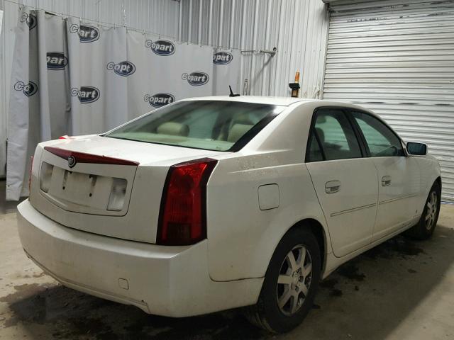 1G6DP577260133190 - 2006 CADILLAC CTS HI FEA WHITE photo 4